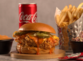Spicy Chicken Burger Meal